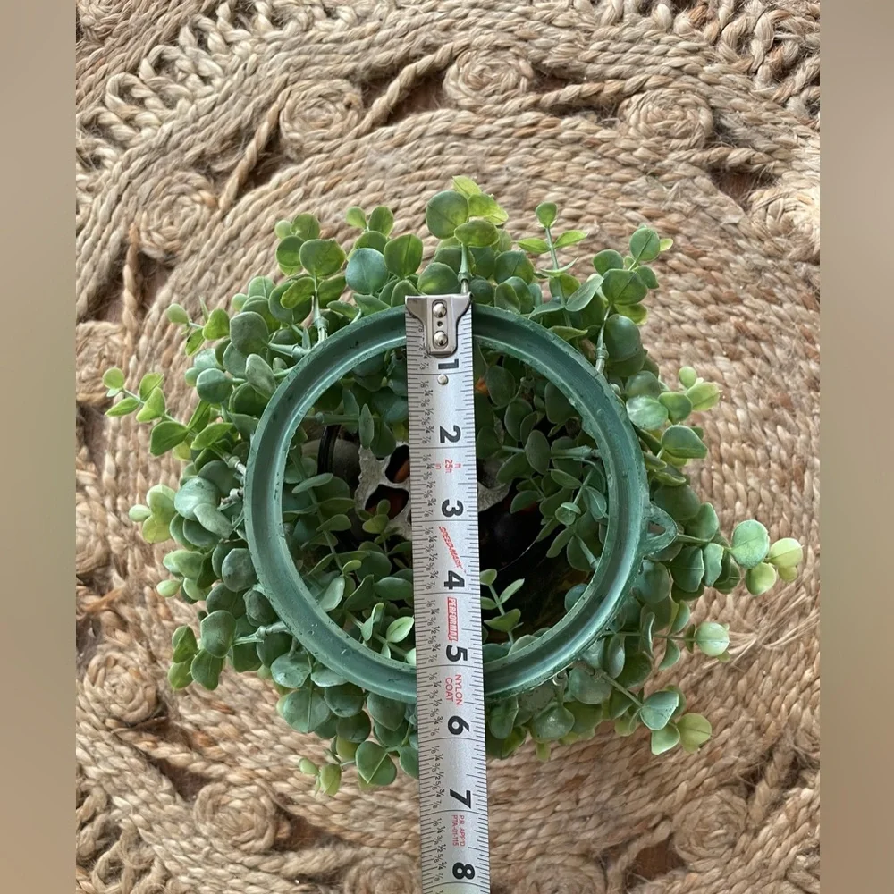 Green Faux Eucalyptus Wreath